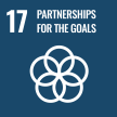 sdg 17 logo partnerships for the goals