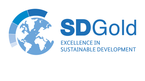 Logo des Klimasiegels Sustainable Development Gold