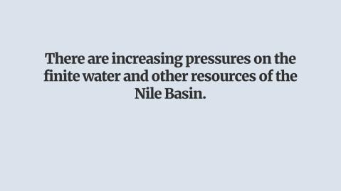 State of the River Nile Basin Report Result 1