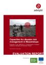 Disaster risk management, Mozambique