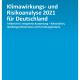 Cover der Klimawirkungs- und Risikoanalyse 2021, Teilbericht 6 - Integrierte Auswertung