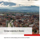 GIZ Report: Circular Economy in Kosovo - cover page 